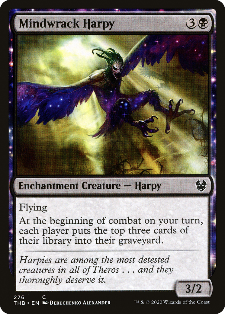 Mindwrack Harpy (THB-276) [Theros Beyond Death] MTG Single Wizards of the Coast