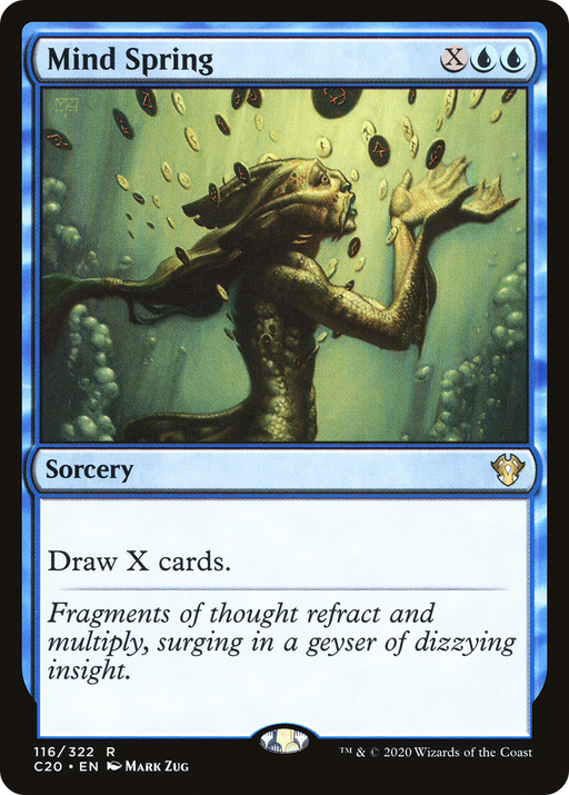 Mind Spring (C20-116) [Commander 2020] MTG Single Wizards of the Coast