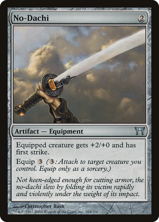 No-Dachi (CHK-264) [Champions of Kamigawa] Foil MTG Single Wizards of the Coast