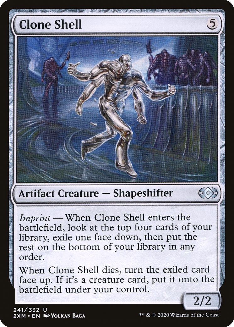 Clone Shell (2XM-241) [Double Masters] MTG Single Wizards of the Coast