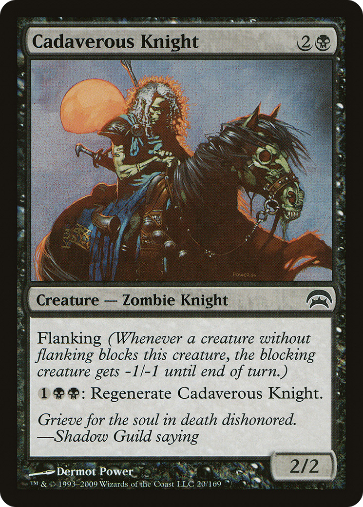 Cadaverous Knight (HOP-020) [Misc] Planechase MTG Single Wizards of the Coast