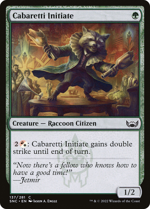 Cabaretti Initiate (SNC-137) [Streets of New Capenna] MTG Single Wizards of the Coast