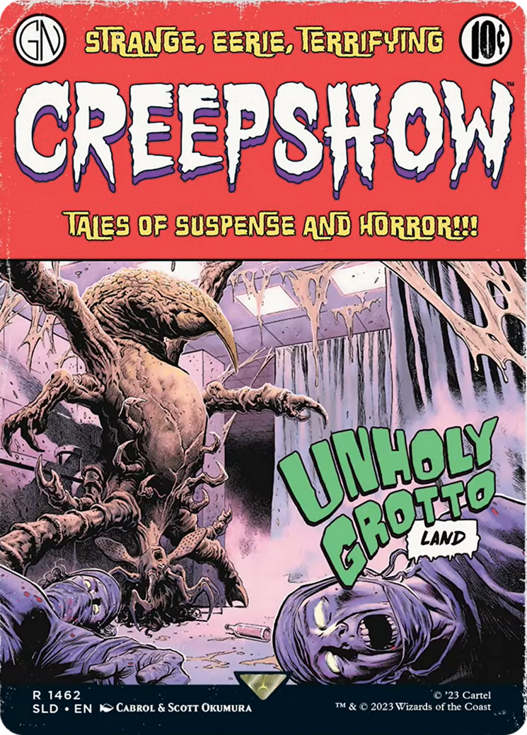 Unholy Grotto (SLD-1462) [Secret Lair] Drop (Full Art) (Borderless) MTG Single Wizards of the Coast