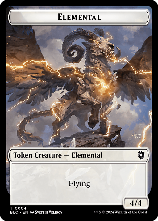 Elemental (TBLC-004) [Tokens] Bloomburrow Commander Tokens MTG Single Wizards of the Coast