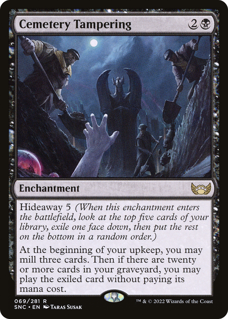 Cemetery Tampering (SNC-069) [Streets of New Capenna] MTG Single Wizards of the Coast