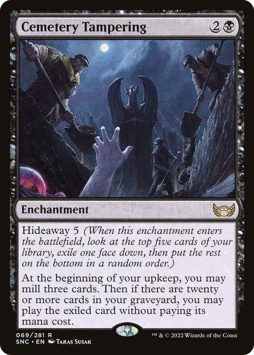 Cemetery Tampering (SNC-069) [Streets of New Capenna] MTG Single Wizards of the Coast