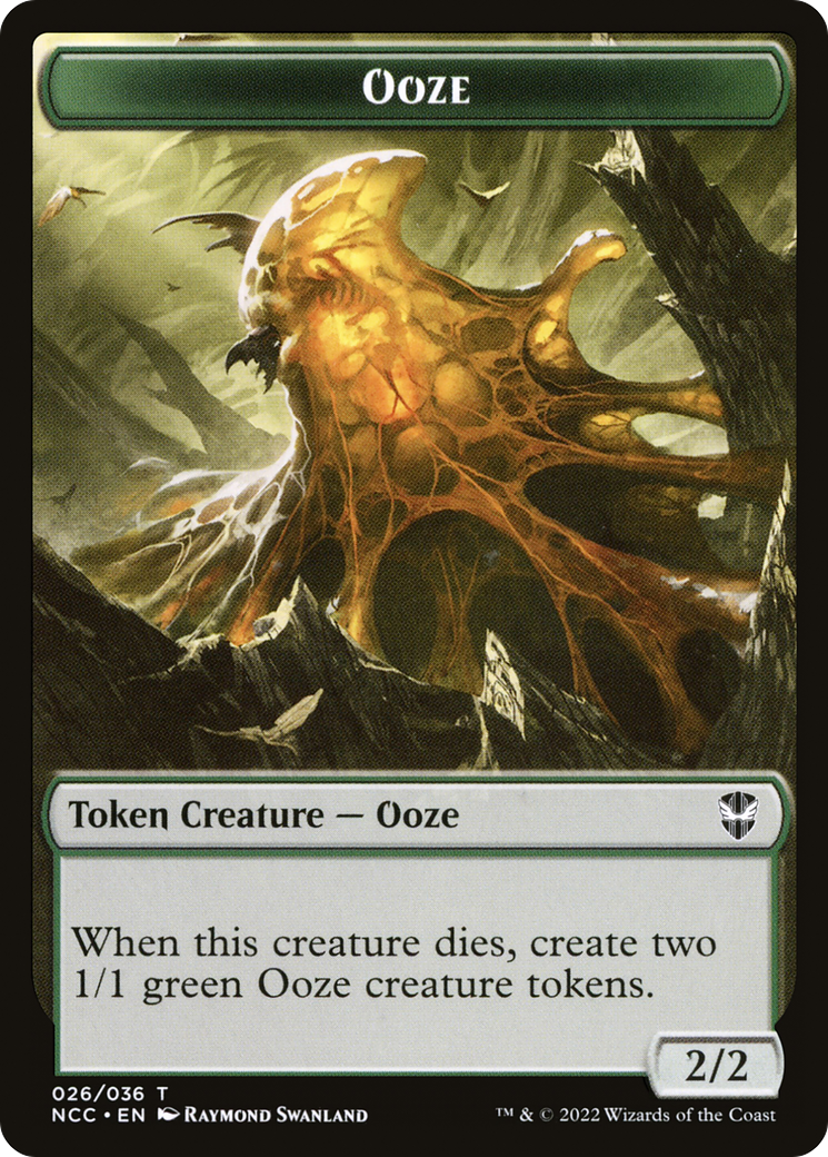 Ooze (TNCC-026) [Tokens] New Capenna Commander Tokens MTG Single Wizards of the Coast