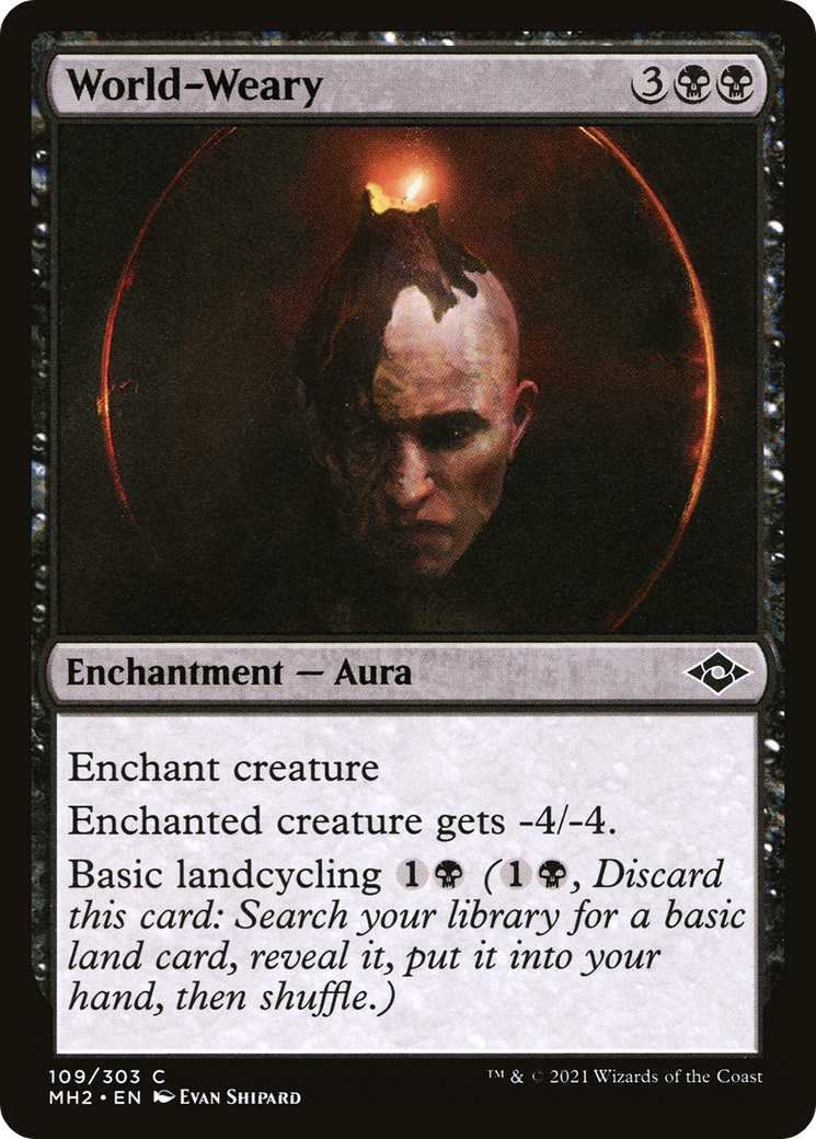 World-Weary (MH2-109) [Modern Horizons 2] MTG Single Modern Horizons 2