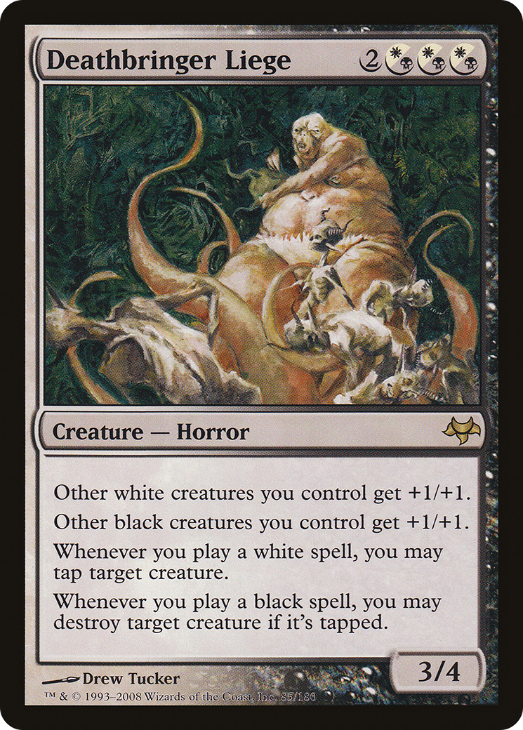 Deathbringer Liege (EVE-085) [Eventide] Foil MTG Single Wizards of the Coast