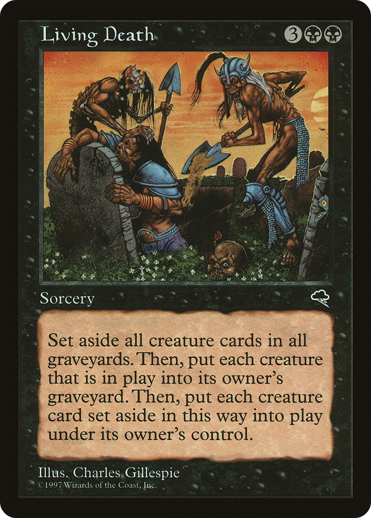 Living Death (TMP-142) [Tempest] MTG Single Wizards of the Coast