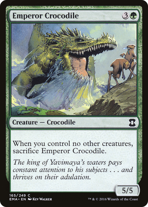 Emperor Crocodile (EMA-165) [Eternal Masters] MTG Single Wizards of the Coast