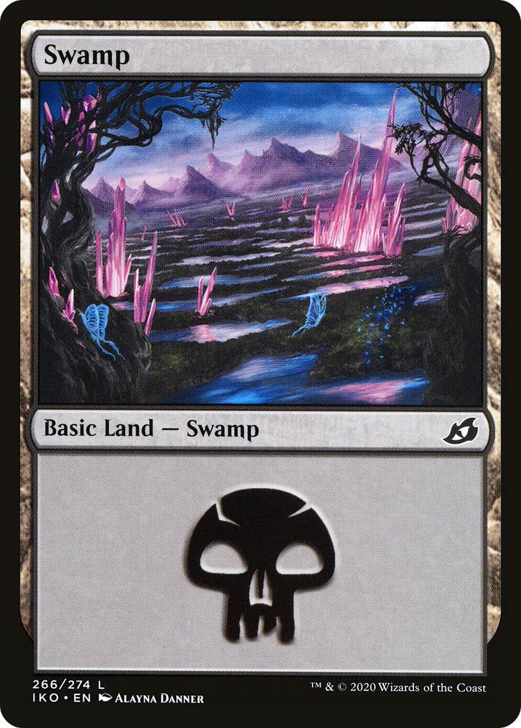Swamp (IKO-266) [Ikoria: Lair of Behemoths] Foil MTG Single Wizards of the Coast