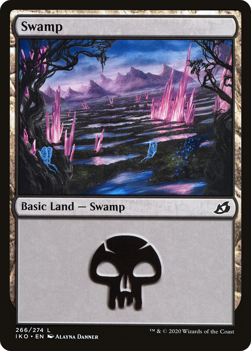 Swamp (IKO-266) [Ikoria: Lair of Behemoths] Foil MTG Single Wizards of the Coast
