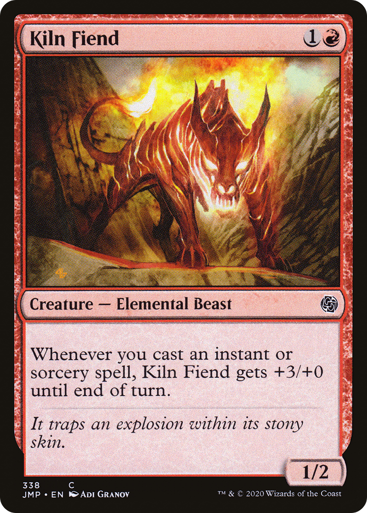 Kiln Fiend (JMP-338) [Jumpstart] MTG Single Wizards of the Coast
