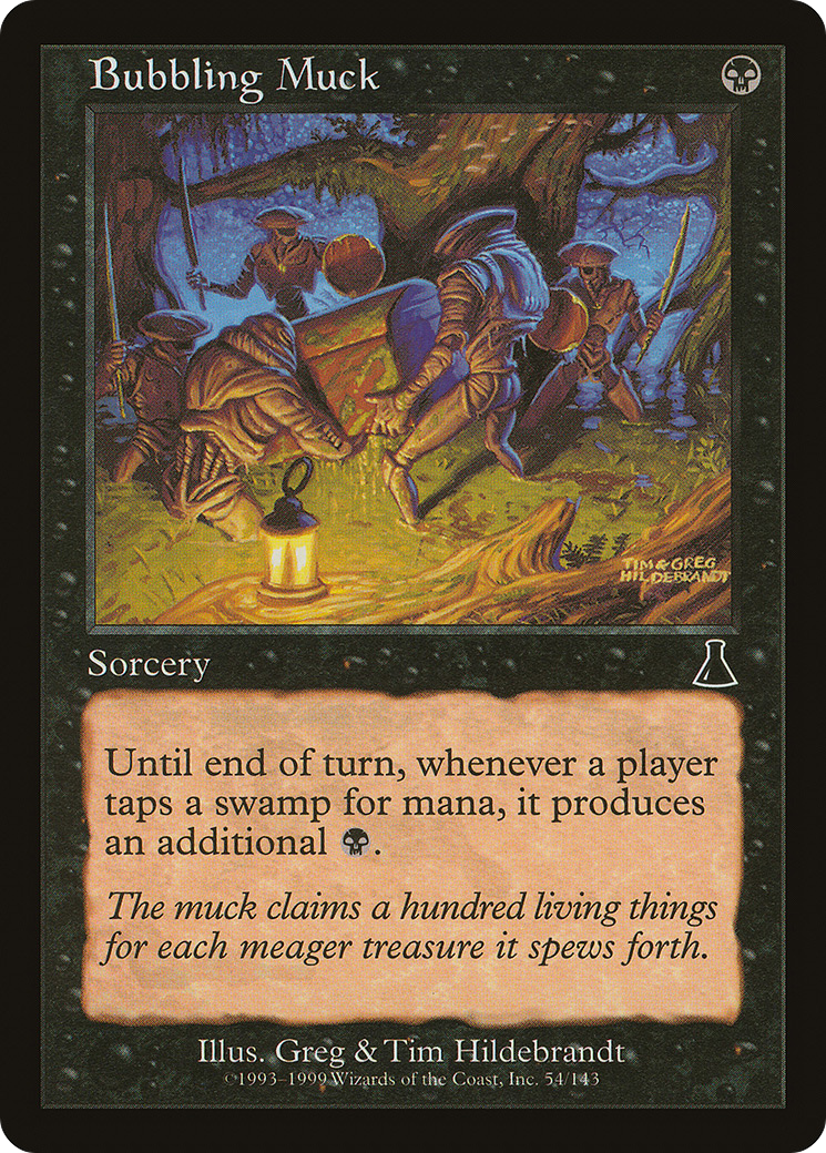 Bubbling Muck (UDS-054) [Urza's Destiny] MTG Single Wizards of the Coast