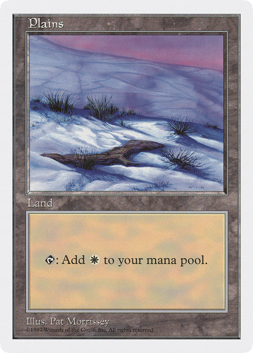 Plains (5ED-430) [Fifth Edition] MTG Single Wizards of the Coast