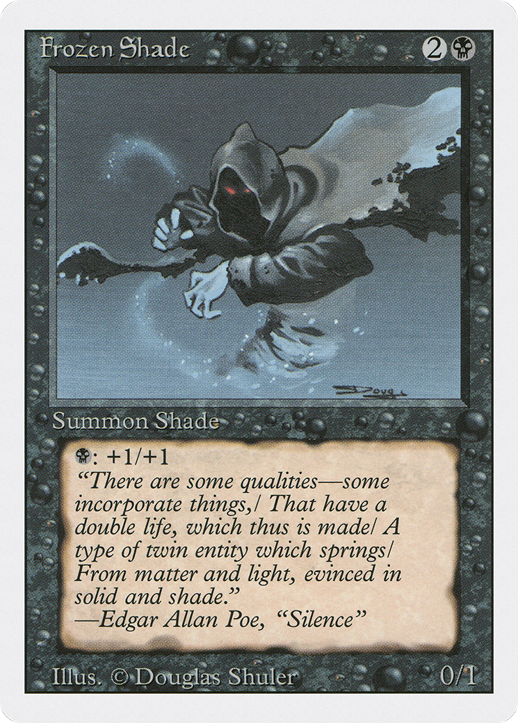 Frozen Shade (3ED-112) [Revised Edition] MTG Single Wizards of the Coast