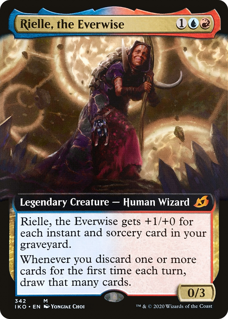 Rielle, the Everwise (IKO-342) [Ikoria: Lair of Behemoths] (Extended Art) Foil MTG Single Wizards of the Coast