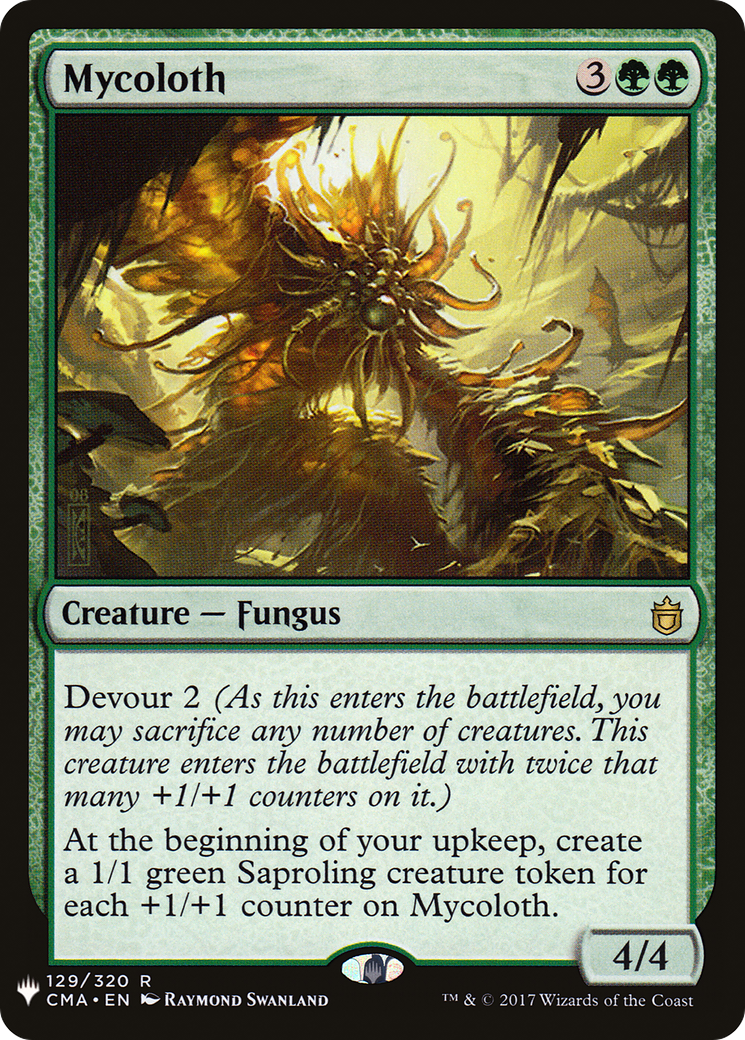 Mycoloth (LIST-129) [Mystery Booster] The List MTG Single Wizards of the Coast