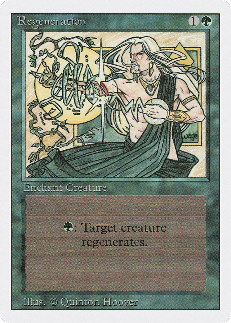 Regeneration (3ED-213) [Revised Edition] MTG Single Wizards of the Coast