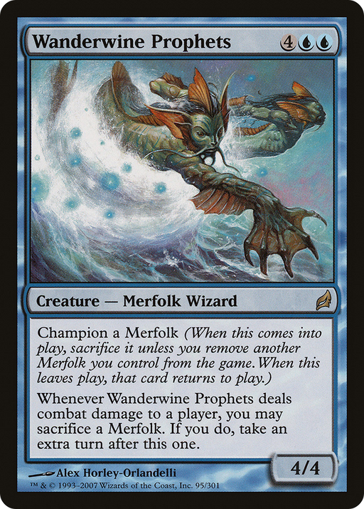 Wanderwine Prophets (LRW-095) [Lorwyn] Foil MTG Single Wizards of the Coast