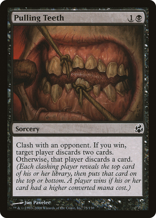 Pulling Teeth (MOR-075) [Morningtide] MTG Single Wizards of the Coast