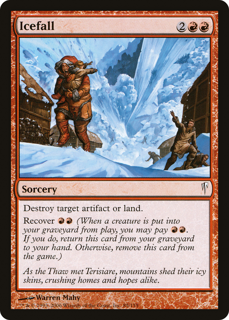 Icefall (CSP-085) [Coldsnap] MTG Single Wizards of the Coast