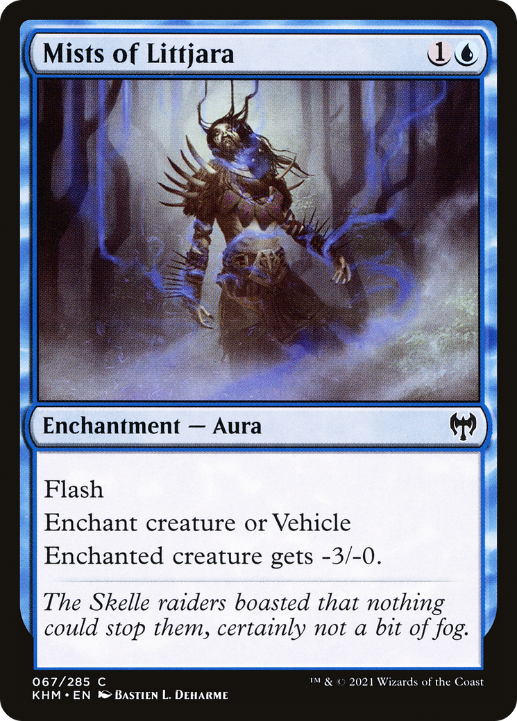 Mists of Littjara (KHM-067) [Kaldheim] Foil MTG Single Wizards of the Coast