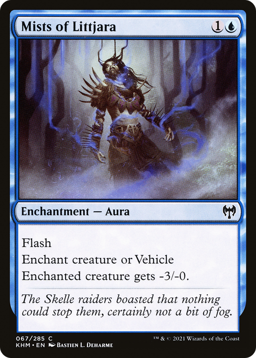 Mists of Littjara (KHM-067) [Kaldheim] Foil MTG Single Wizards of the Coast