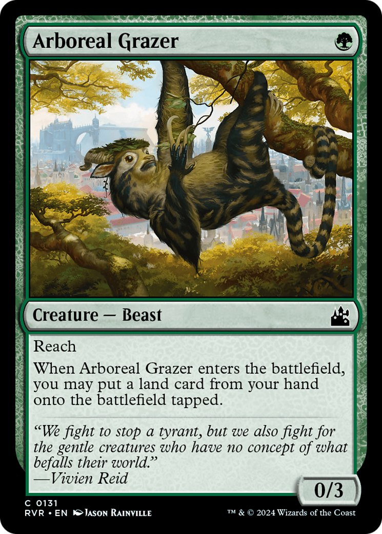 Arboreal Grazer (RVR-131) [Ravnica Remastered] MTG Single Wizards of the Coast