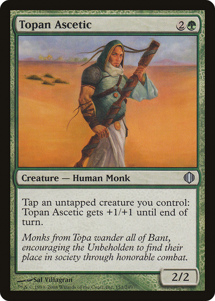 Topan Ascetic (ALA-151) [Shards of Alara] MTG Single Wizards of the Coast
