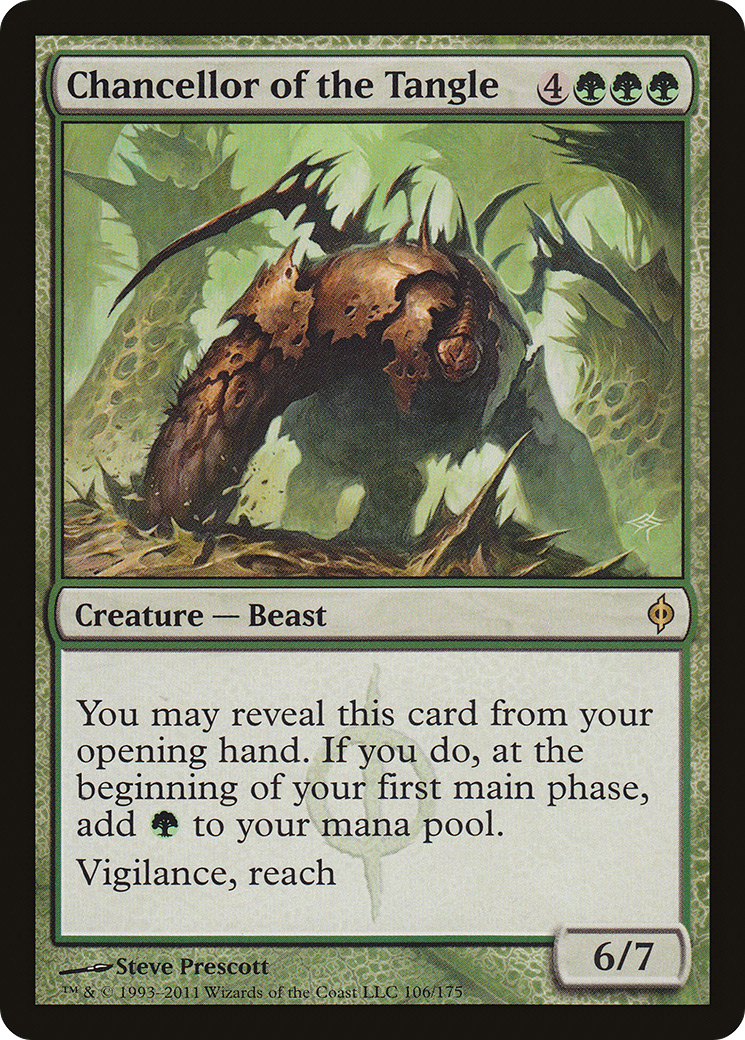 Chancellor of the Tangle (NPH-106) [New Phyrexia] Foil MTG Single Wizards of the Coast