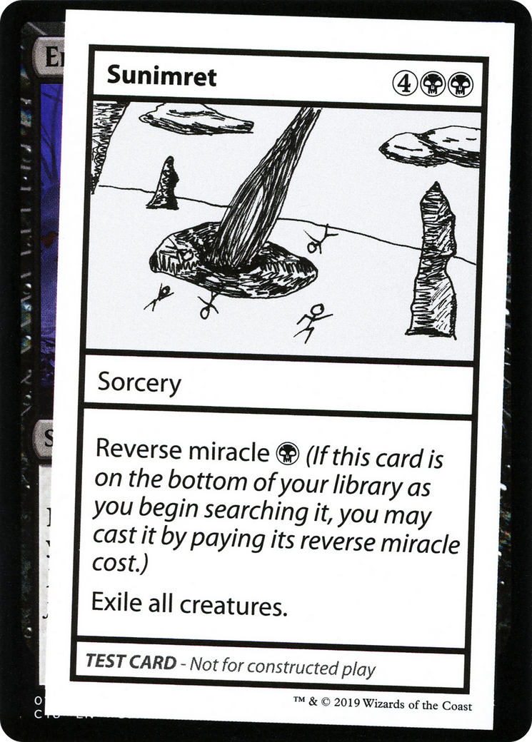 Sunimret (CMB1-047) [Mystery Booster] Playtest Cards 2021 MTG Single Wizards of the Coast