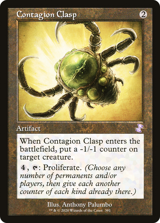 Contagion Clasp (TSR-391) [Time Spiral Remastered] MTG Single Wizards of the Coast