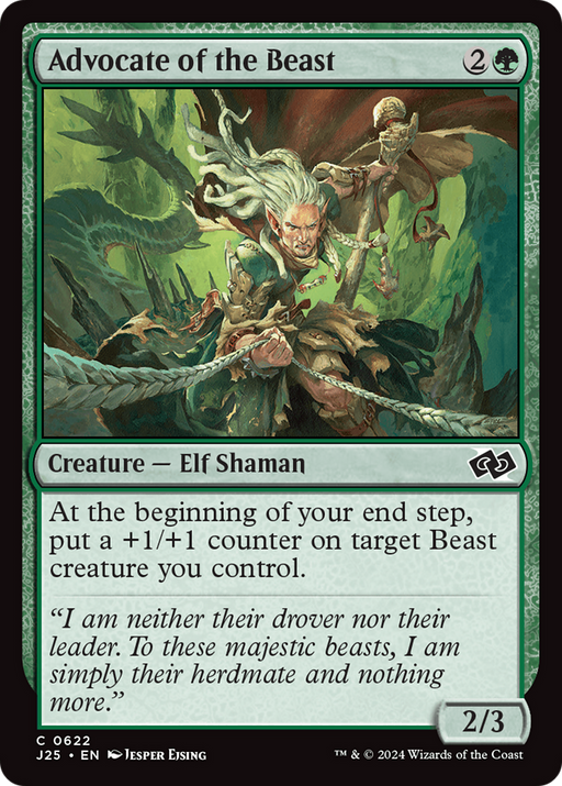 Advocate of the Beast (J25-622) [Foundations Jumpstart] MTG Single Wizards of the Coast