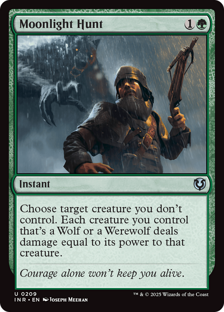 Moonlight Hunt (INR-209) [Innistrad Remastered] MTG Single Wizards of the Coast