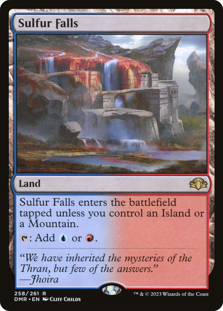 Sulfur Falls (DMR-258) [Dominaria Remastered] MTG Single Wizards of the Coast