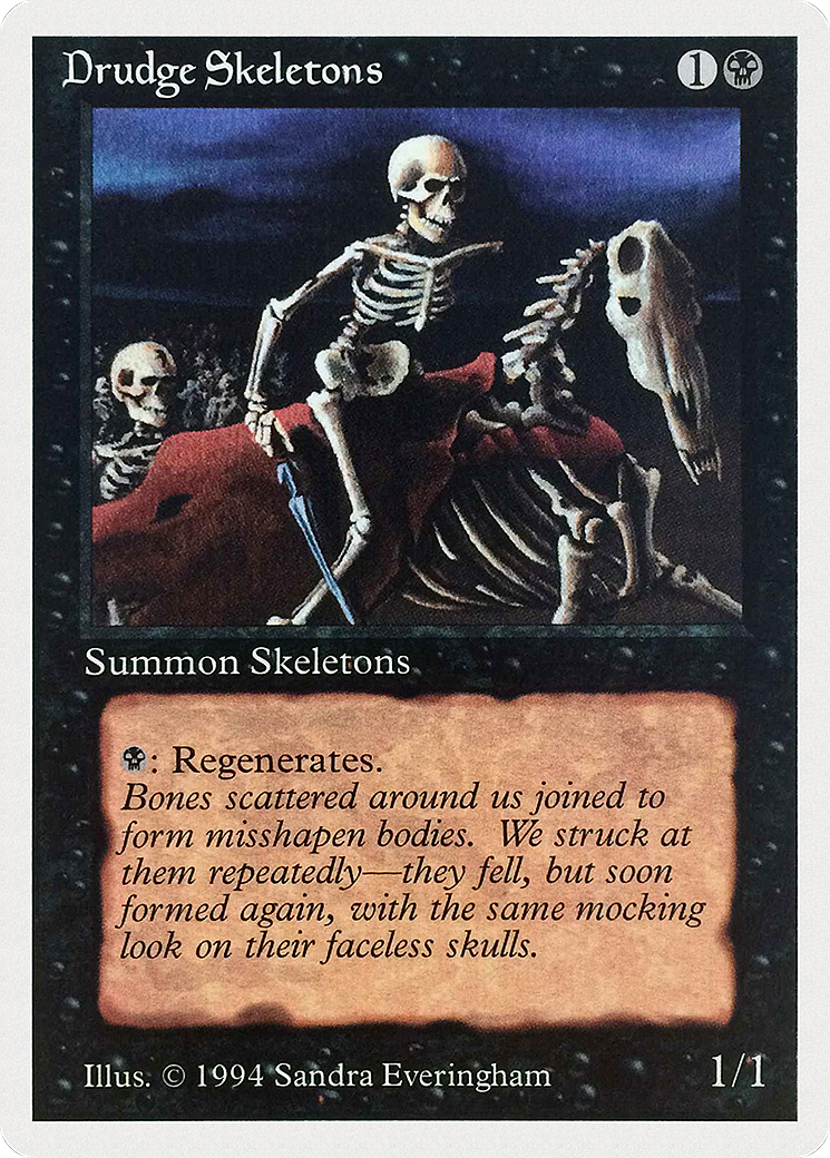 Drudge Skeletons (SUM-107) [Misc] Summer Magic / Edgar MTG Single Wizards of the Coast