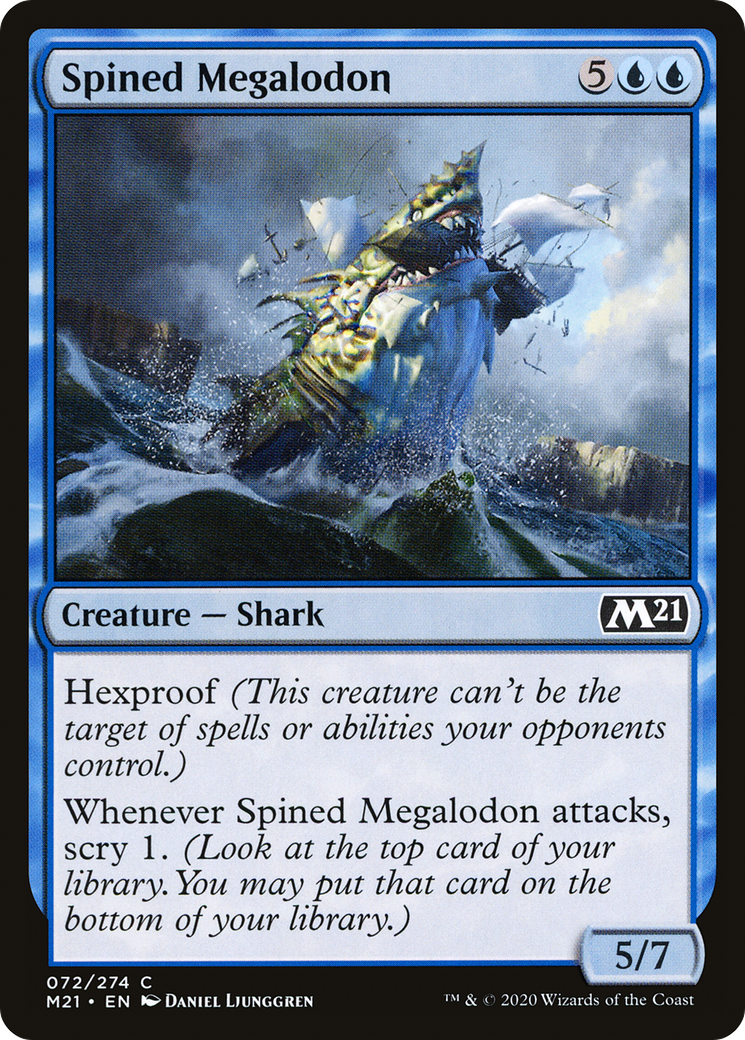 Spined Megalodon (M21-072) [Core Set 2021] MTG Single Wizards of the Coast