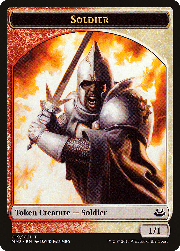 Soldier (MM3-019) [Tokens] Modern Masters 2017 Tokens MTG Single Wizards of the Coast