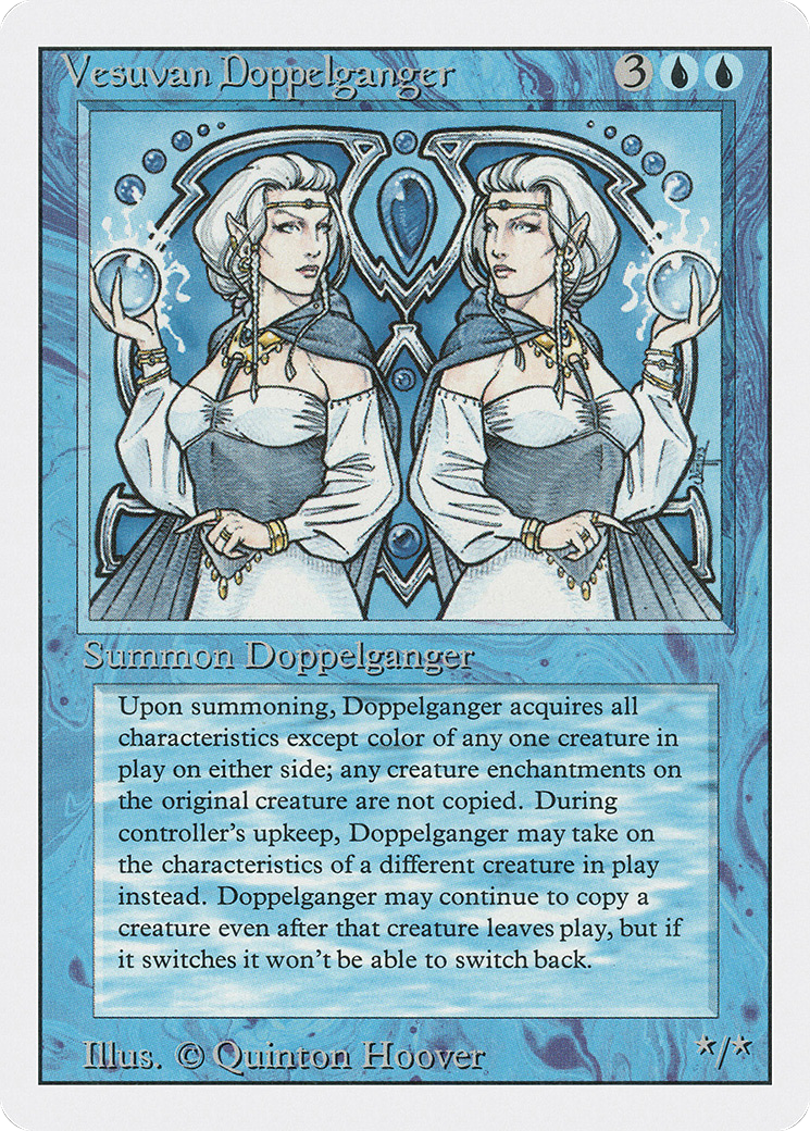 Vesuvan Doppelganger (3ED-) [Revised Edition] MTG Single Wizards of the Coast
