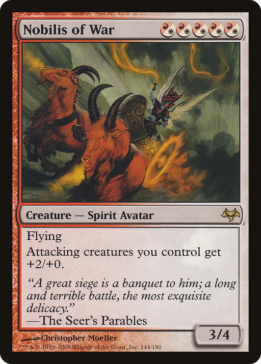 Nobilis of War (EVE-144) [Eventide] MTG Single Wizards of the Coast
