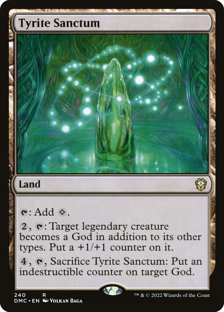 Tyrite Sanctum (DMC-240) [Dominaria United Commander] MTG Single Wizards of the Coast