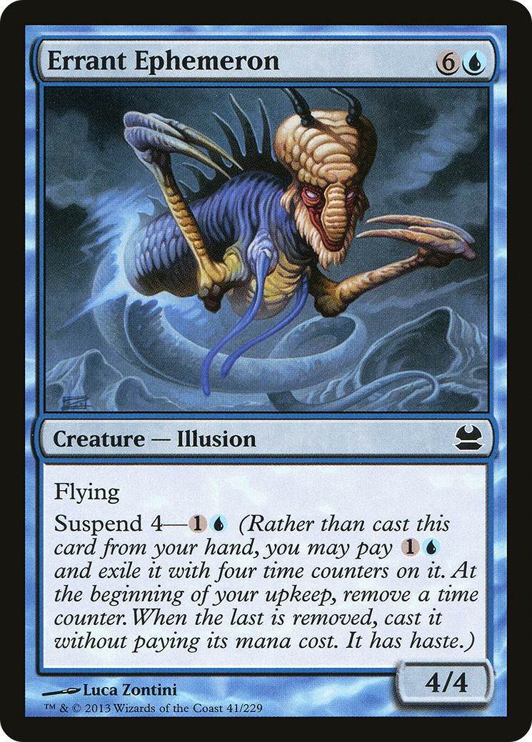 Errant Ephemeron (MMA-041) [Modern Masters] Foil MTG Single Wizards of the Coast