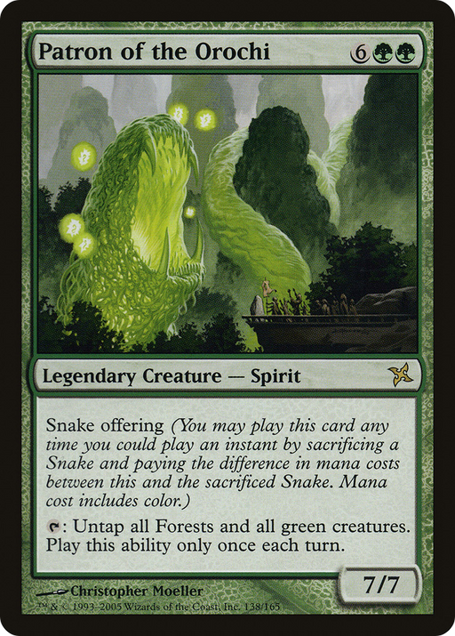 Patron of the Orochi (BOK-138) [Betrayers of Kamigawa] MTG Single Wizards of the Coast