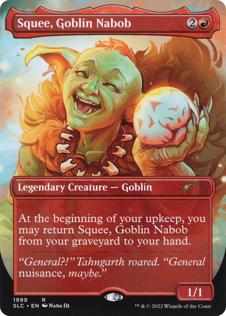Squee, Goblin Nabob (SLC-1999) [Secret Lair] Countdown Kit (Borderless) MTG Single Wizards of the Coast