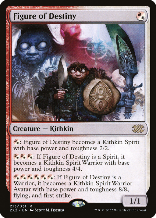 Figure of Destiny (2X2-213) [Double Masters 2022] MTG Single Wizards of the Coast