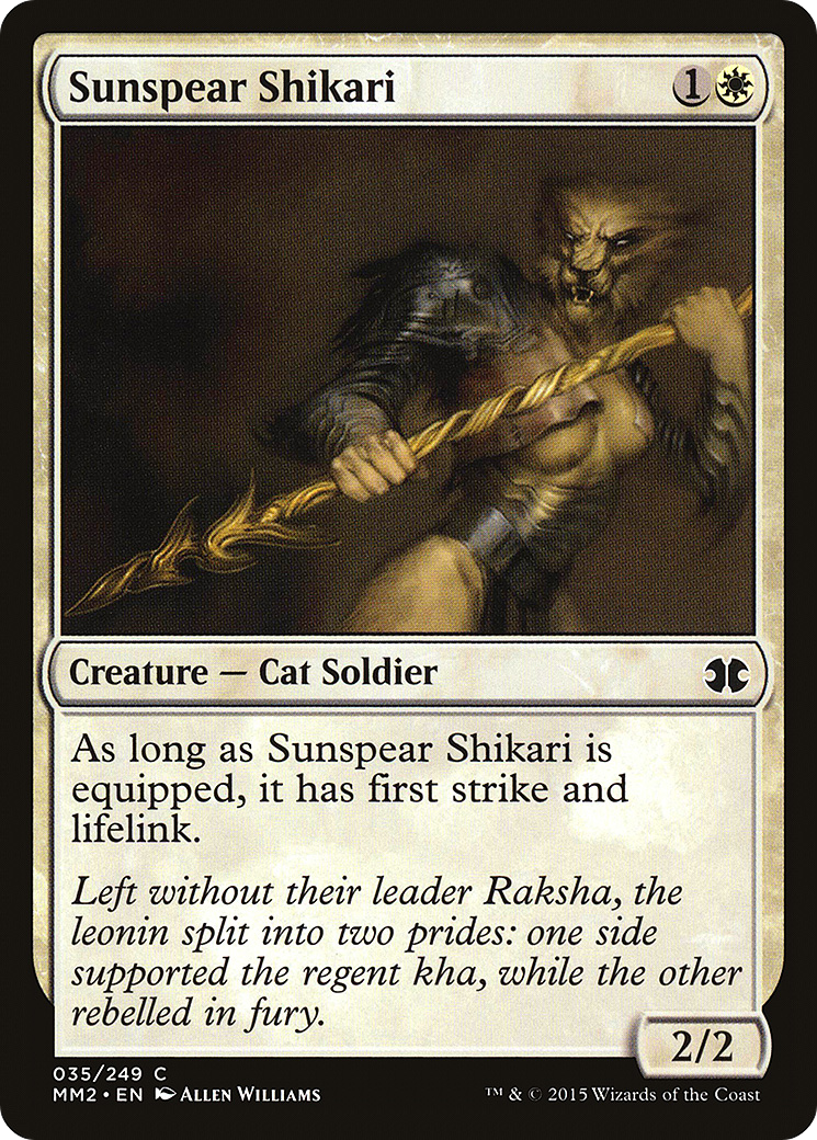 Sunspear Shikari (MM2-035) [Modern Masters 2015] MTG Single Modern Masters 2015