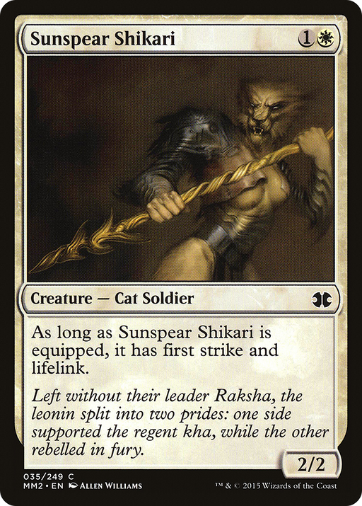 Sunspear Shikari (MM2-035) [Modern Masters 2015] MTG Single Modern Masters 2015