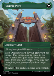 Welcome to . . . (REX-007) [Jurassic World Collection] (Borderless) MTG Single Wizards of the Coast